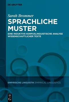 Sprachliche Muster (eBook, ePUB) - Brommer, Sarah