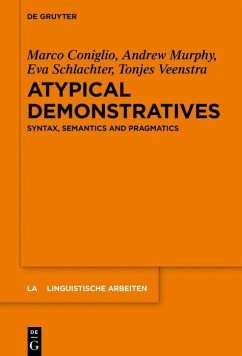 Atypical Demonstratives (eBook, PDF)