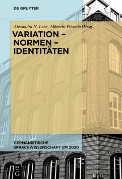 Variation - Normen - Identitäten (eBook, PDF)