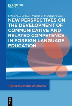 Cover New Perspectives on the Development of Communicative and Related Competence in Foreign Language Education (eBook, PDF)