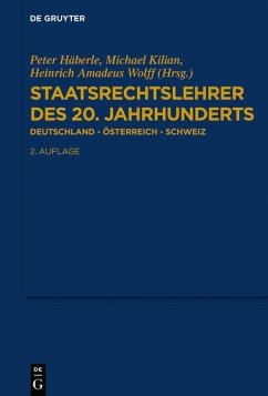 Cover Staatsrechtslehrer des 20. Jahrhunderts (eBook, PDF)