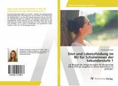 Cover Sinn und Lebensfindung im RU für Schülerinnen der Sekundarstufe 1