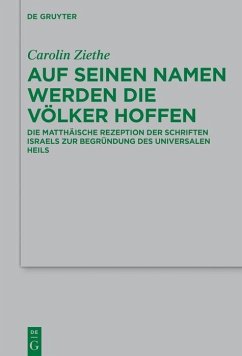 Cover Auf seinen Namen werden die Völker hoffen (eBook, PDF)