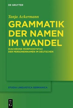 Cover Grammatik der Namen im Wandel (eBook, PDF)