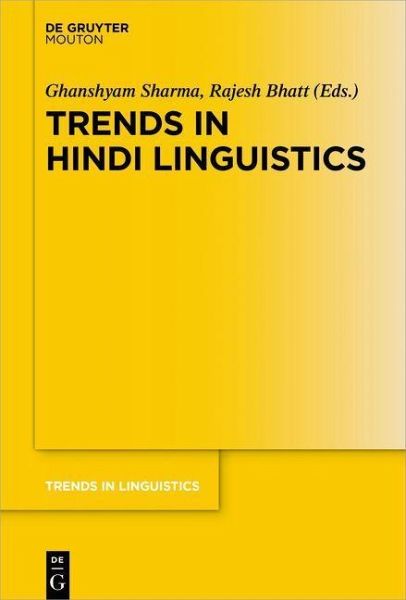 Trends in Hindi Linguistics (eBook, PDF) Trends in Hindi Linguistics (eBook, PDF)