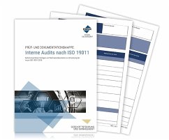 Cover Prüf- und Dokumentationsmappe: Interne Audits nach ISO 19011