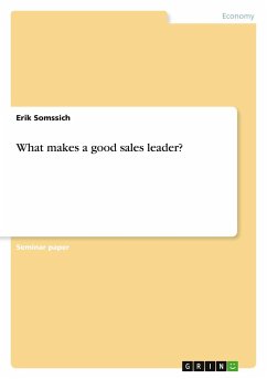 What makes a good sales leader?