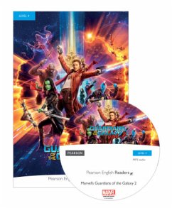 Pearson English Readers Level 4: Marvel - The Guardians of the Galaxy 2 (Book + CD) - Edwards, Lynda