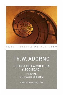 Crítica de la cultura y sociedad I (eBook, ePUB) - Adorno, Theodore W.