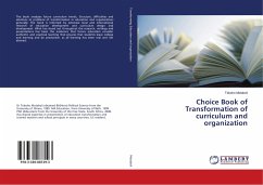 Choice Book of Transformation of curriculum and organization