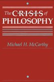 The Crisis of Philosophy