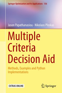 Multiple Criteria Decision Aid (eBook, PDF) - Papathanasiou, Jason; Ploskas, Nikolaos