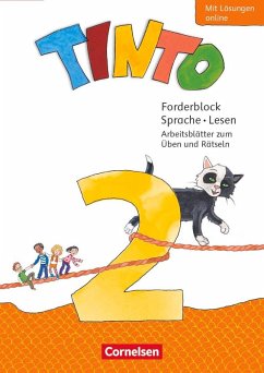 Cover Tinto Sprachlesebuch 2. Schuljahr - Forderblock Sprache und Lesen