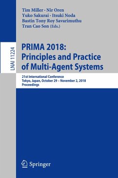 PRIMA 2018: Principles and Practice of Multi-Agent Systems