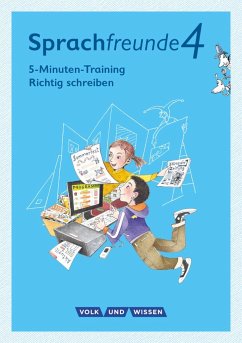 Sprachfreunde - Ausgabe Nord/Süd 4. Schuljahr - 5-Minuten-Training 