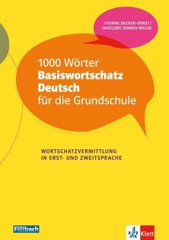 1000 Wörter Basiswortschatz Deutsch für die Grundschule - Decker-Ernst, Yvonne;Oomen-Welke, Ingelore