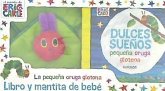 Dulces sueños, libro y mantita de bebé