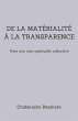 De la materialite a la transparence... - Bild 1