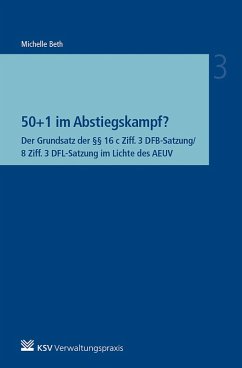 Cover 50+1 im Abstiegskampf? (eBook, PDF)