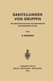 Darstellungen von Gruppen (eBook, PDF) Darstellungen von Gruppen (eBook, PDF)