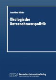 Ökologische Unternehmenspolitik (eBook, PDF)