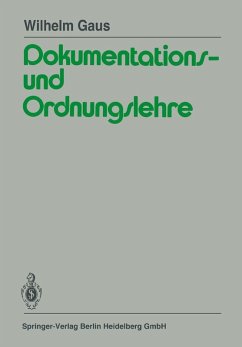 Dokumentations- und Ordnungslehre (eBook, PDF) - Gaus, W.