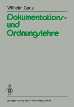 Cover Dokumentations- und Ordnungslehre (eBook, PDF)