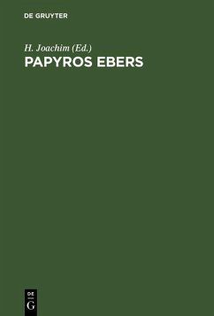 Cover Papyros Ebers (eBook, PDF)