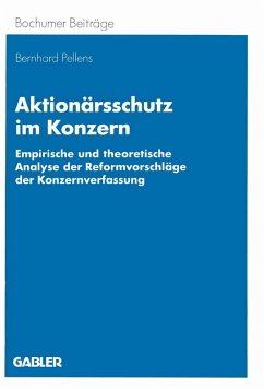 Aktionärsschutz im Konzern (eBook, PDF) - Pellens, Bernhard