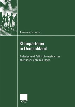 Kleinparteien in Deutschland (eBook, PDF) - Schulze, Andreas