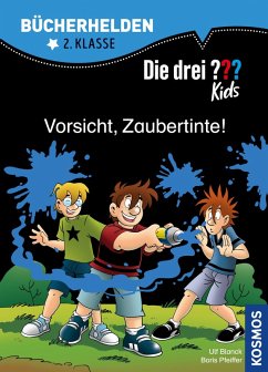 Die drei ??? Kids, Bücherhelden, Vorsicht, Zaubertinte! (drei Fragezeichen Kids) (eBook, PDF) - Blanck, Ulf; Pfeiffer, Boris