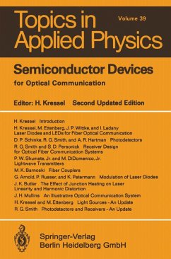 Semiconductor Devices for Optical Communication (eBook, PDF)