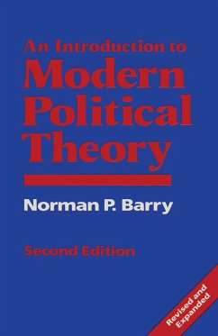 Cover An Introduction to Modern Political Theory (eBook, PDF)