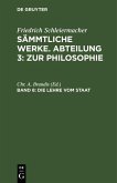 Die Lehre vom Staat (eBook, PDF)