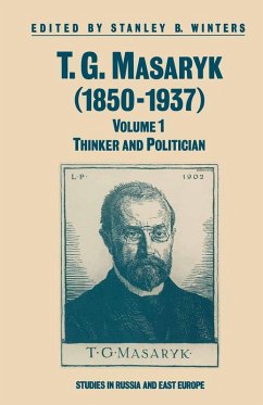 T.G.Masaryk (1850-1937) (eBook, PDF) - Winters, Stanley B.