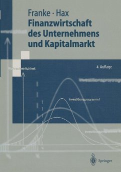 Finanzwirtschaft des Unternehmens und Kapitalmarkt (eBook, PDF) - Franke, Günter; Hax, Herbert