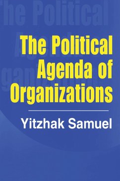 Cover The Political Agenda of Organizations (eBook, PDF)