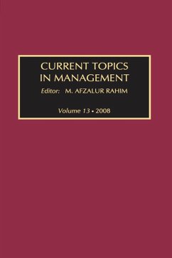 Current Topics in Management (eBook, ePUB)