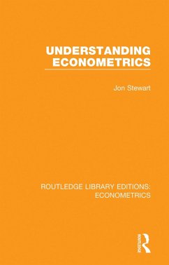 Understanding Econometrics (eBook, ePUB) - Stewart, Jon