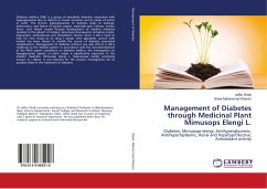 Management of Diabetes through Medicinal Plant Mimusops Elengi L. - Shaik, Jaffar;Mahammad Khasim, Shaik