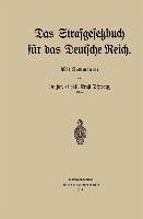 Cover Das Strafgesetzbuch für das Deutsche Reich (eBook, PDF)