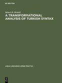 A transformational analysis of Turkish syntax (eBook, PDF)