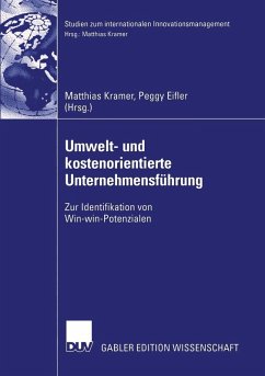 Umwelt- und kostenorientierte Unternehmensführung (eBook, PDF)