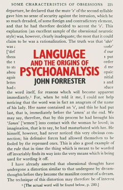 Language and the Origins of Psychoanalysis (eBook, PDF) - Forrester, John