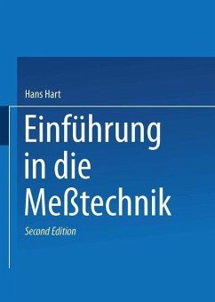 Einführung in die Meßtechnik (eBook, PDF) - Hans, Hart