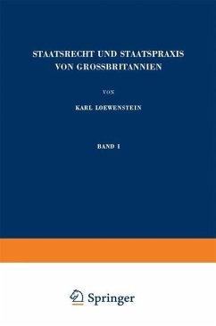 Cover Staatsrecht und Staatspraxis von Grossbritannien (eBook, PDF)