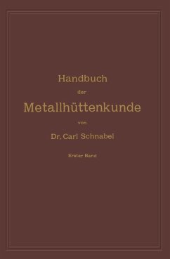 Cover Handbuch der Metallhüttenkunde (eBook, PDF)