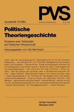 Cover Politische Theoriengeschichte (eBook, PDF)
