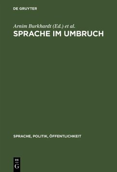 Cover Sprache im Umbruch (eBook, PDF)