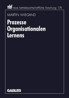Prozesse Organisationalen Lernens (eBook, PDF) - Wiegand, Martin
